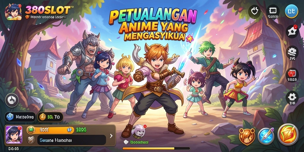 Tampilkan gameplay seru dengan karakter anime yang ikonik di 380SLOT.