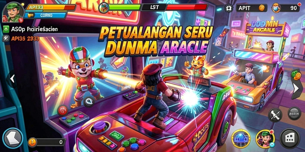 Screenshot menampilkan gameplay API33 yang seru dan penuh aksi.