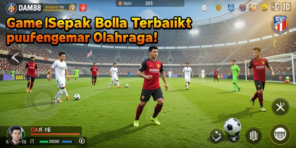 Tangkapan layar gameplay <strong>DAM88</strong> yang menampilkan aksi seru di lapangan.