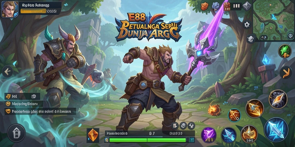 Screenshot gameplay menunjukkan aksi mendebarkan dalam petualangan ARPG.
