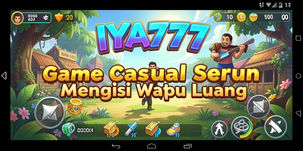 Tampilan screenshot utama IYA777 menampilkan keseruan gameplay Casual.