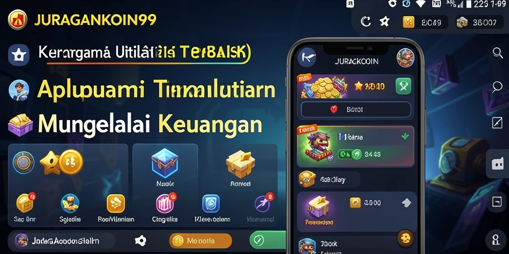 Tampilan antarmuka aplikasi JURAGANKOIN99 yang memudahkan pengelolaan keuangan.