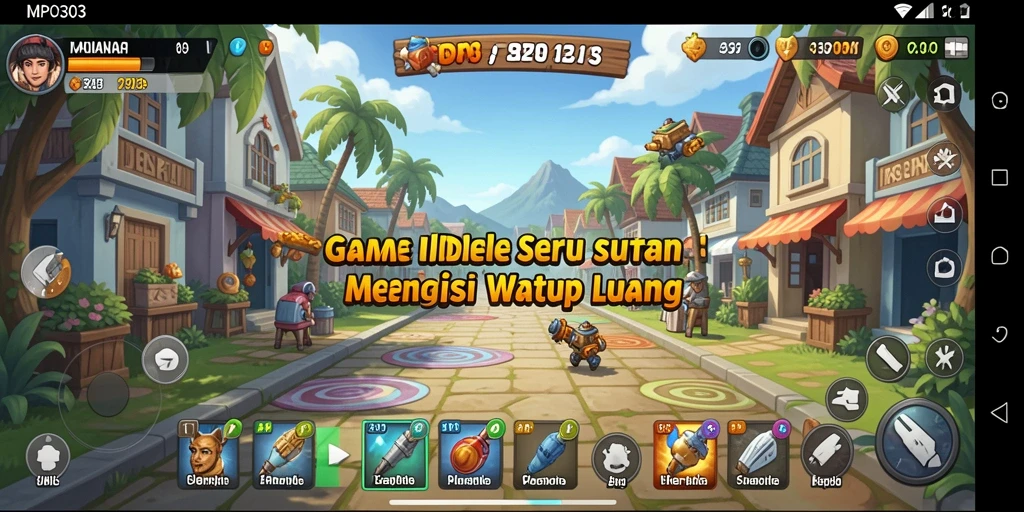 Tampilan gameplay seru dan menarik dari MPO303 yang membuat ketagihan.