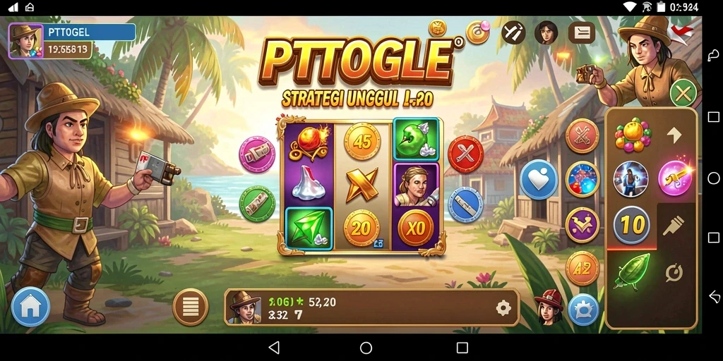 Tampilan gameplay PTTOGEL dengan strategi yang mendalam.