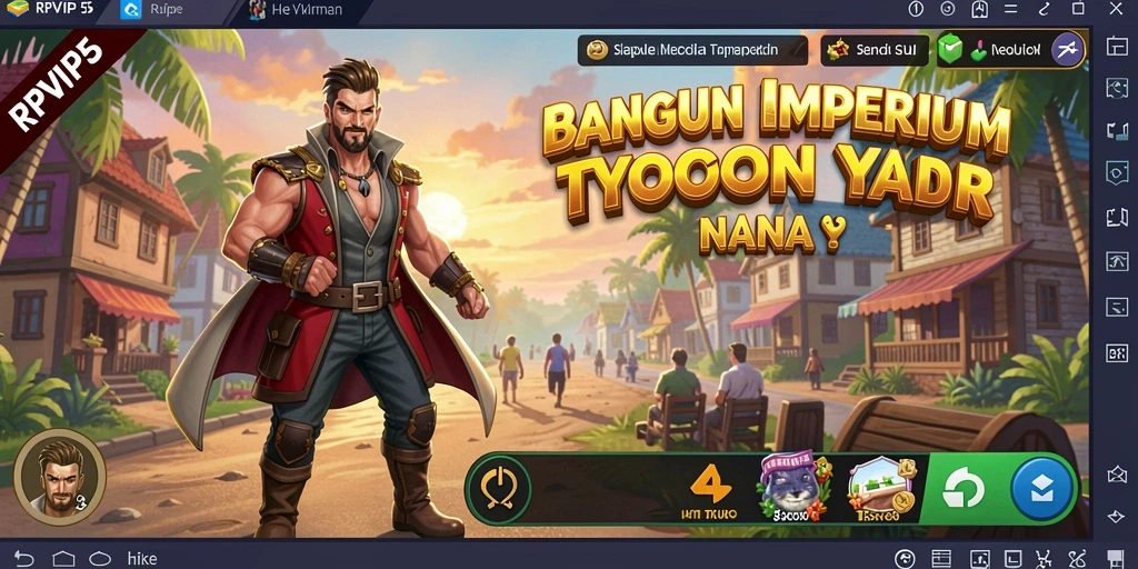Screenshot menampilkan gameplay seru RPVIP5 dengan grafis menawan.