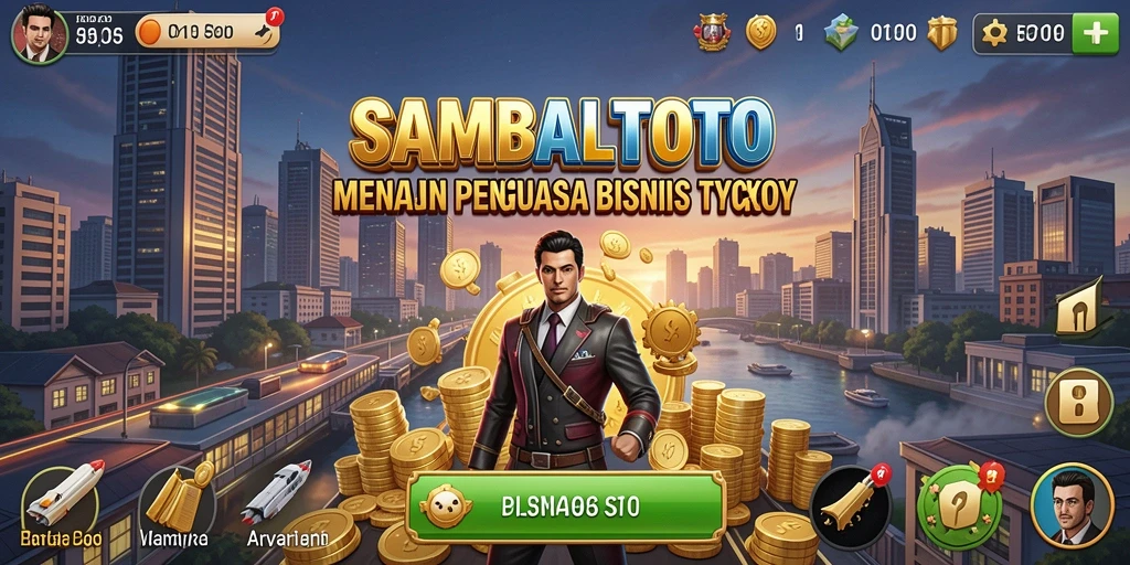 Tampilan gameplay SAMBALTOTO dengan elemen Tycoon yang menarik.