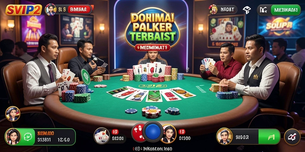 Gameplay seru dan mendebarkan di SVIP2 Poker.