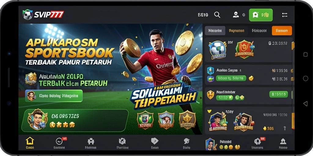 Tangkapan layar SVIP777 menampilkan pengalaman taruhan yang mendebarkan.
