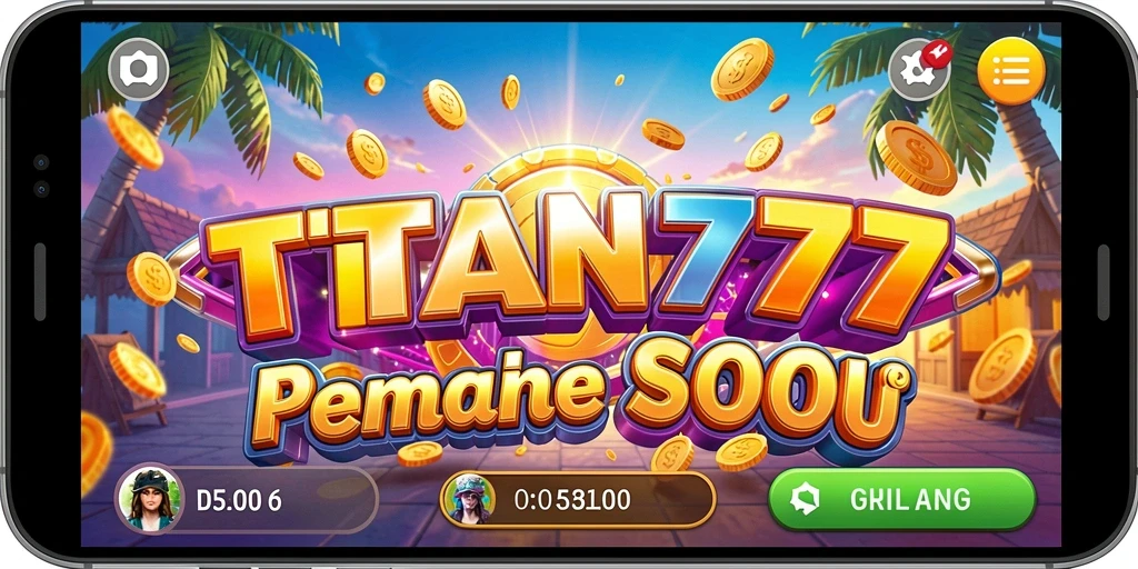 Tampilan menarik permainan Slot TITAN777 dengan grafis yang memukau.