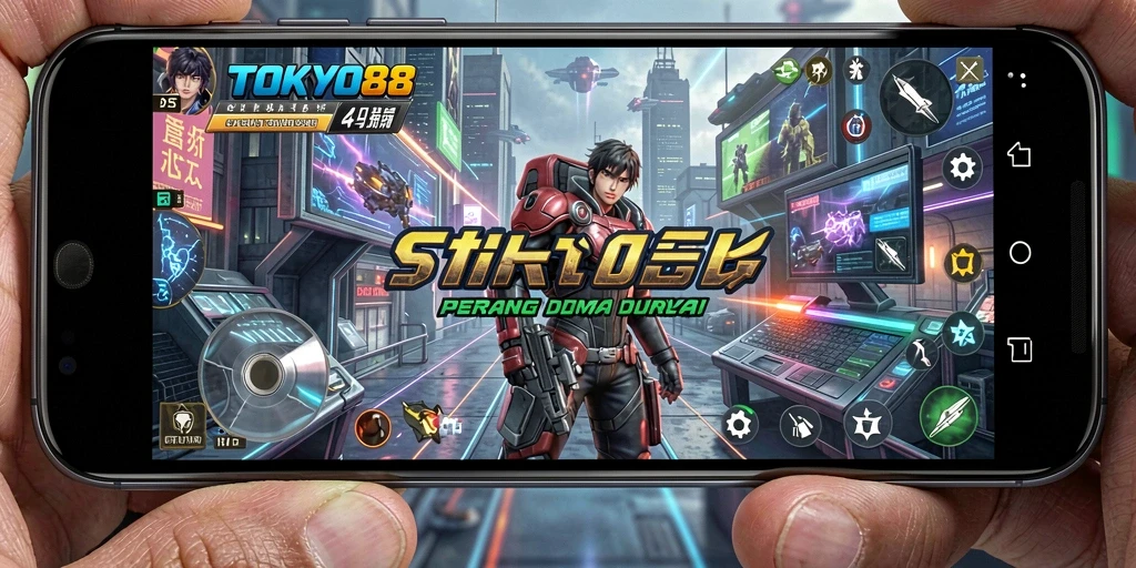 Tampilan gameplay strategis yang menakjubkan dari TOKYO88.