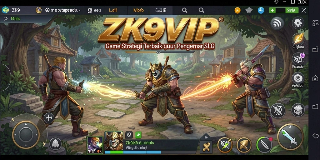 Gameplay ZK9VIP yang seru dan penuh strategi.